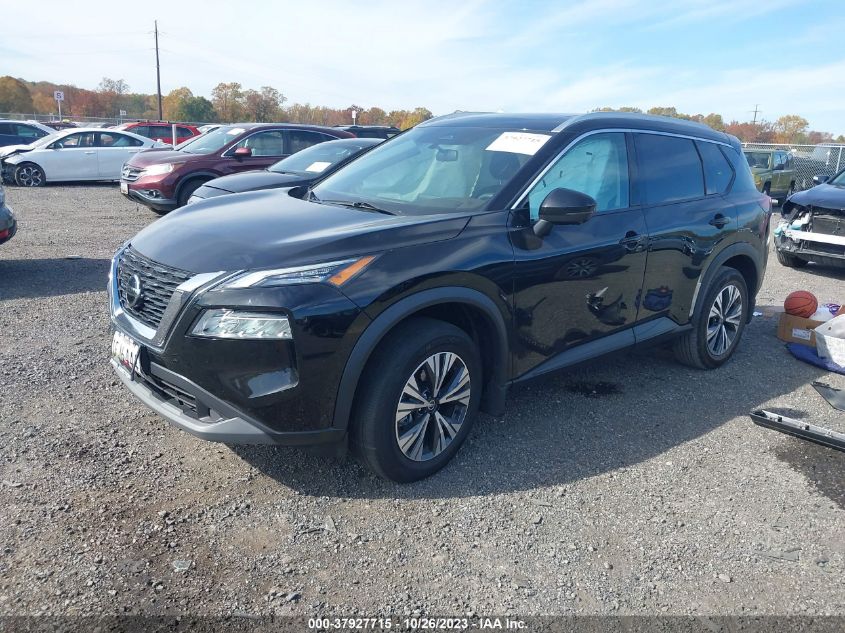 VIN 5N1AT3BB7MC786603 2021 NISSAN ROGUE SV