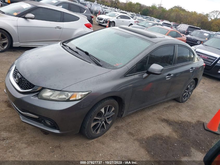 2013 HONDA CIVIC SDN EX-L 2HGFB2F96DH519823