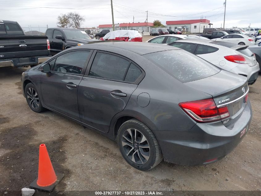 2013 HONDA CIVIC SDN EX-L 2HGFB2F96DH519823