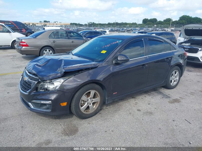 2015 CHEVROLET CRUZE LT - 1G1PC5SB1F7266735