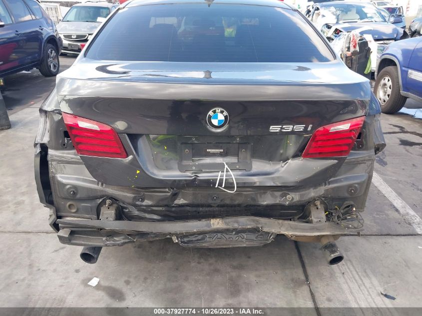 2015 BMW 5 SERIES 535I WBA5B1C56FD917455