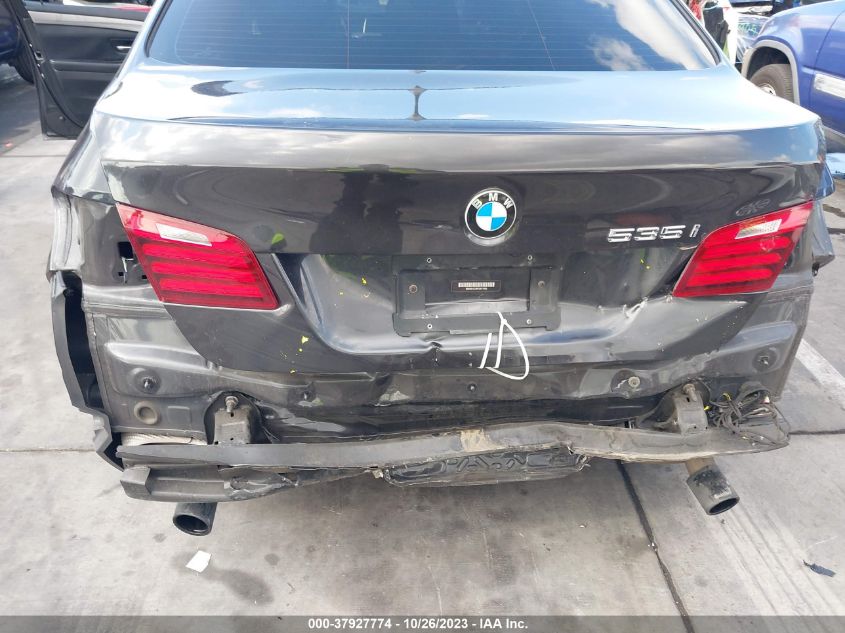 2015 BMW 5 SERIES 535I WBA5B1C56FD917455