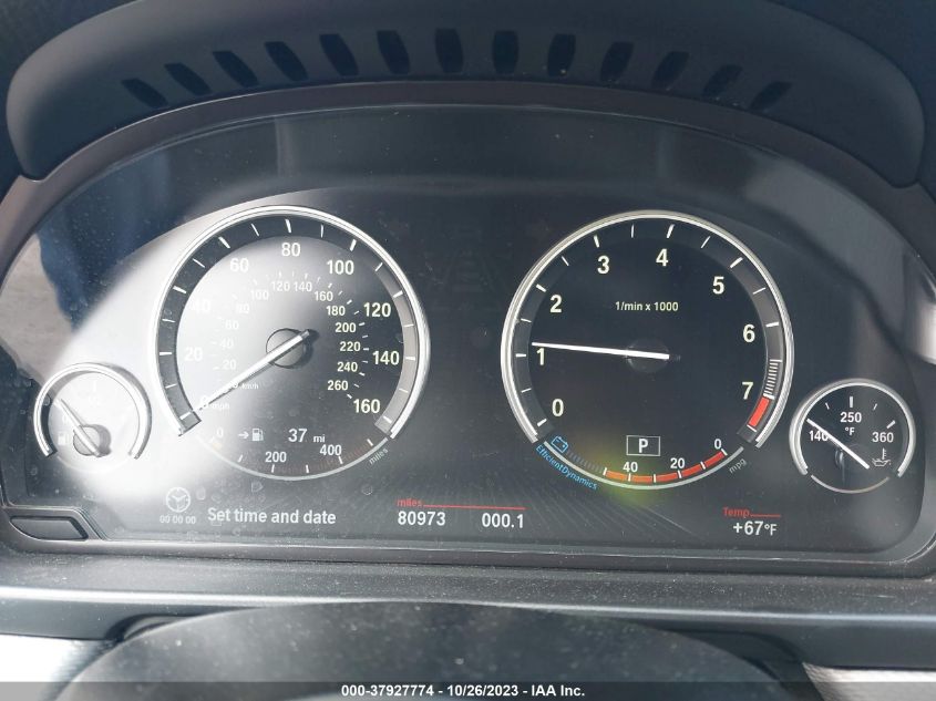 2015 BMW 5 SERIES 535I WBA5B1C56FD917455