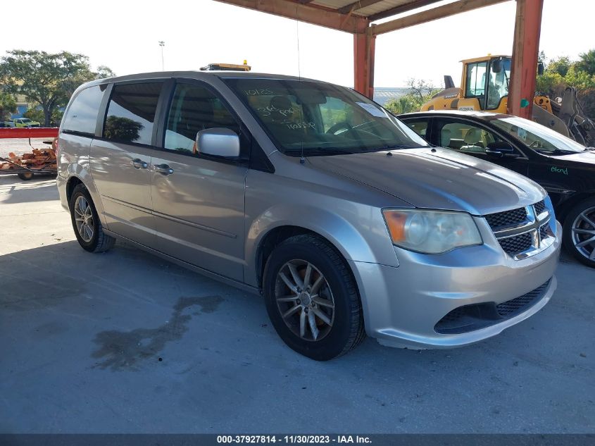 2013 DODGE GRAND CARAVAN SXT - 2C4RDGCG4DR749747