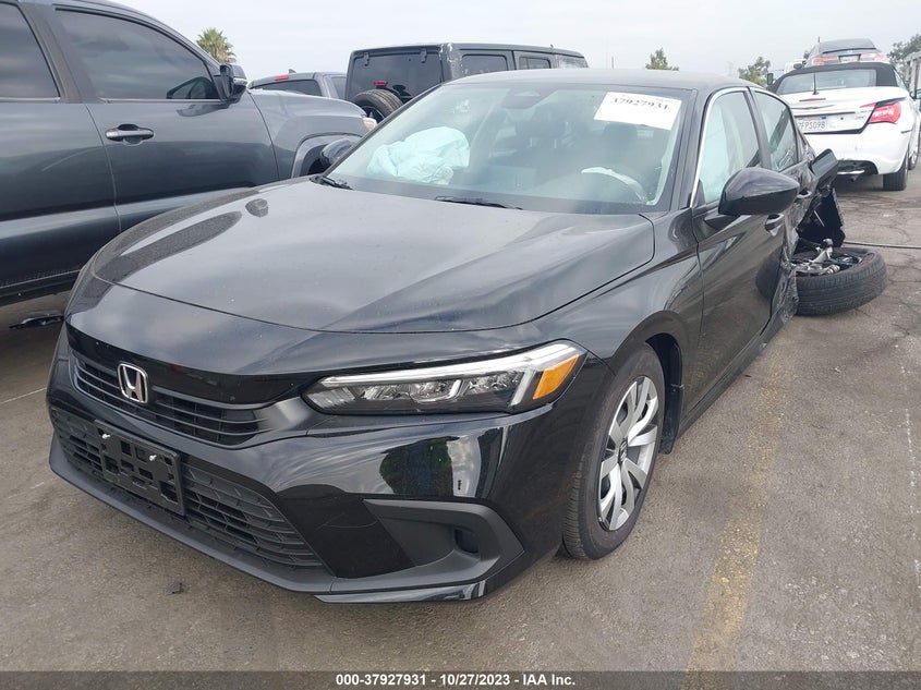 VIN 2HGFE2F28PH538498 2023 HONDA CIVIC SEDAN LX