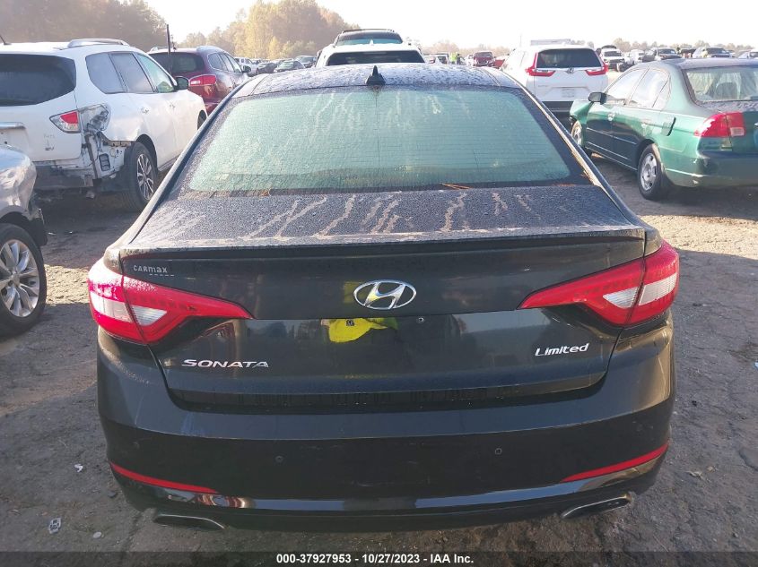 2015 HYUNDAI SONATA 2.4L LIMITED - 5NPE34AF4FH218350