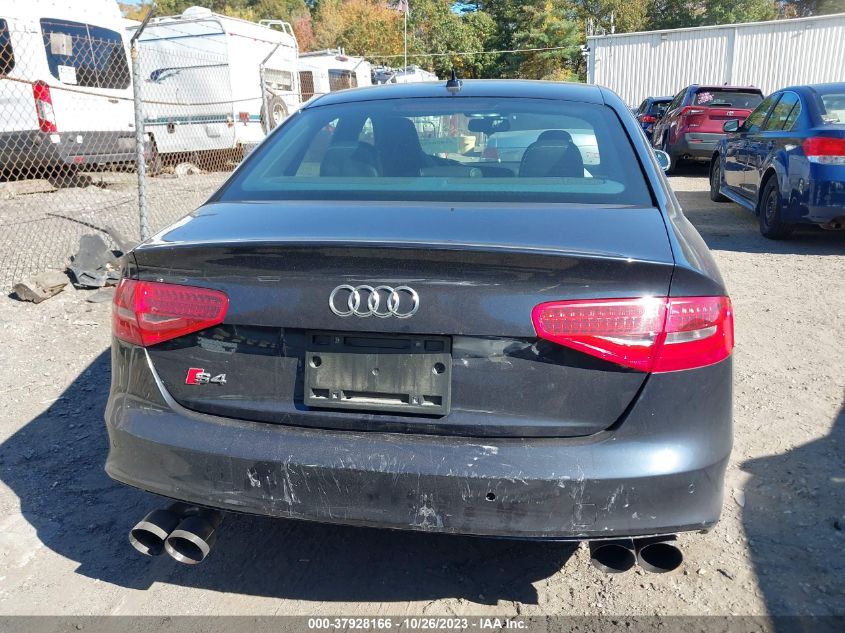 2014 AUDI S4 PREMIUM PLUS - WAUBGAFL3EA141686