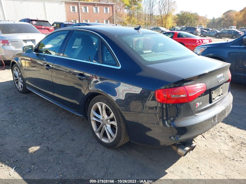 2014 AUDI S4 PREMIUM PLUS - WAUBGAFL3EA141686
