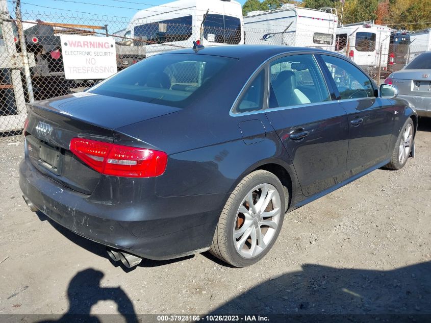 2014 AUDI S4 PREMIUM PLUS - WAUBGAFL3EA141686