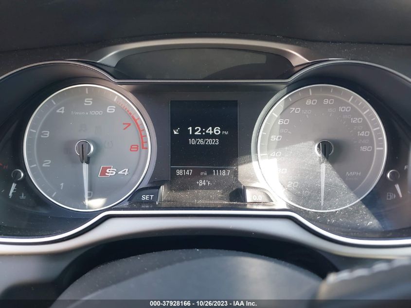 2014 AUDI S4 PREMIUM PLUS - WAUBGAFL3EA141686