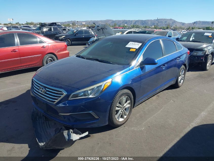 2017 HYUNDAI SONATA 2.4L - 5NPE24AF8HH491894