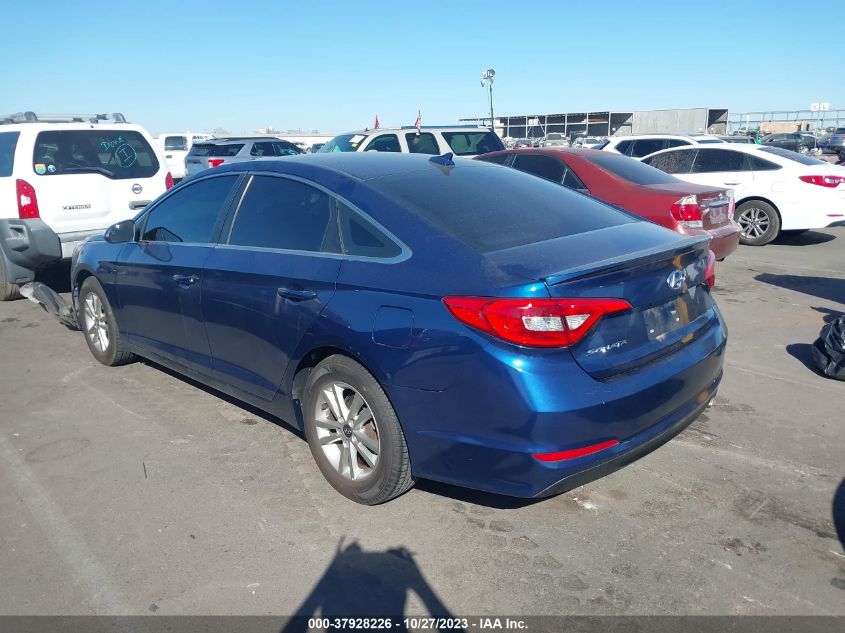 2017 HYUNDAI SONATA 2.4L - 5NPE24AF8HH491894