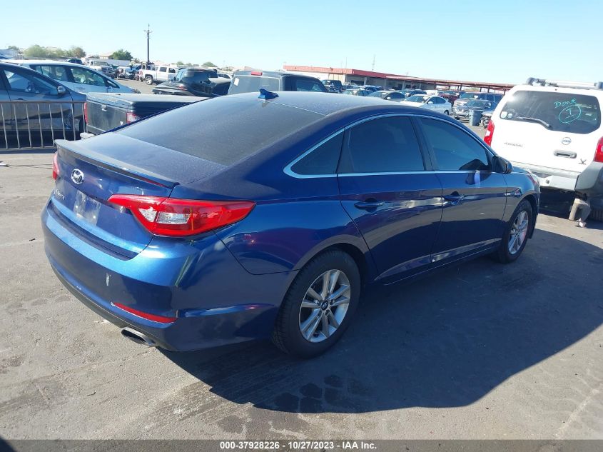 2017 HYUNDAI SONATA 2.4L - 5NPE24AF8HH491894