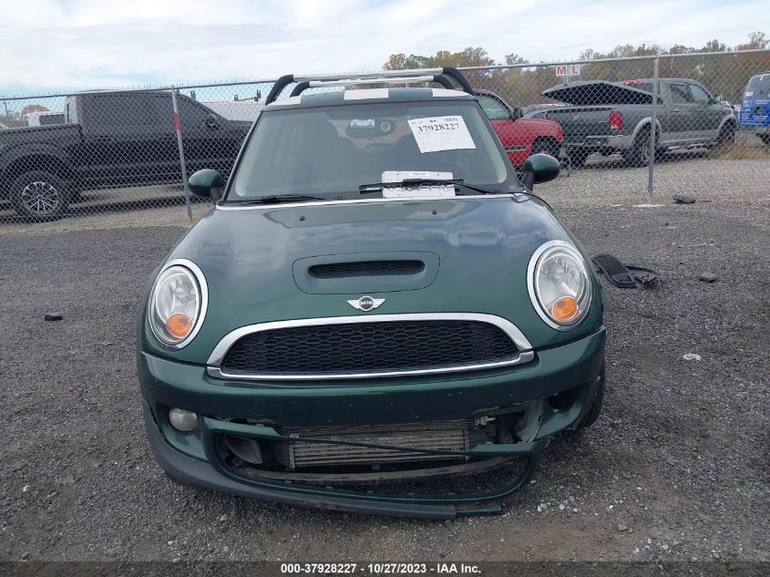 2013 MINI HARDTOP COOPER S WMWSV3C5XDT480293