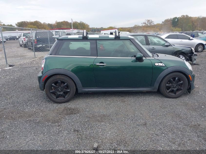2013 MINI HARDTOP COOPER S WMWSV3C5XDT480293