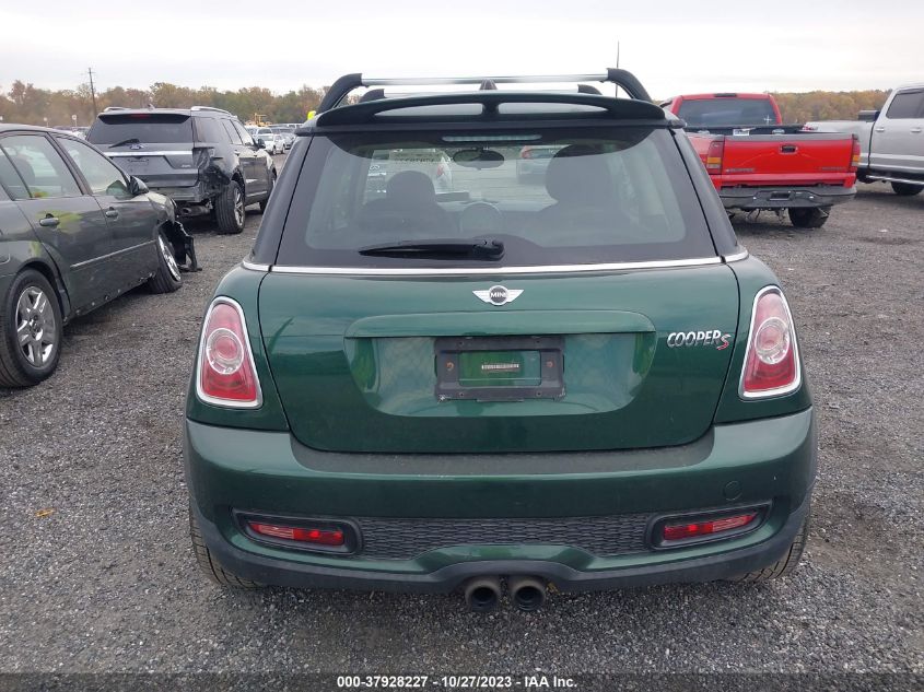 2013 MINI HARDTOP COOPER S WMWSV3C5XDT480293