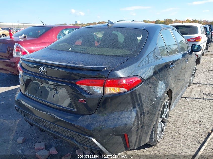 VIN JTDP4RCE2LJ050914 2020 TOYOTA COROLLA SE
