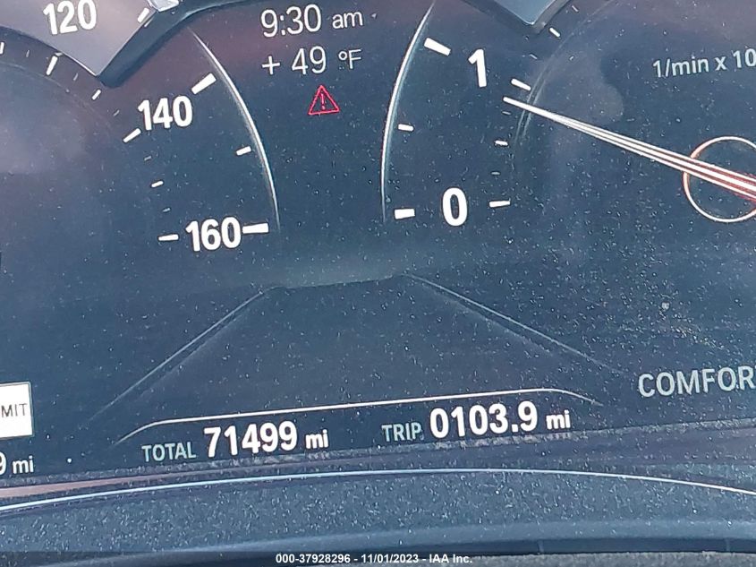 2017 BMW 530I WBAJA5C36HG455889