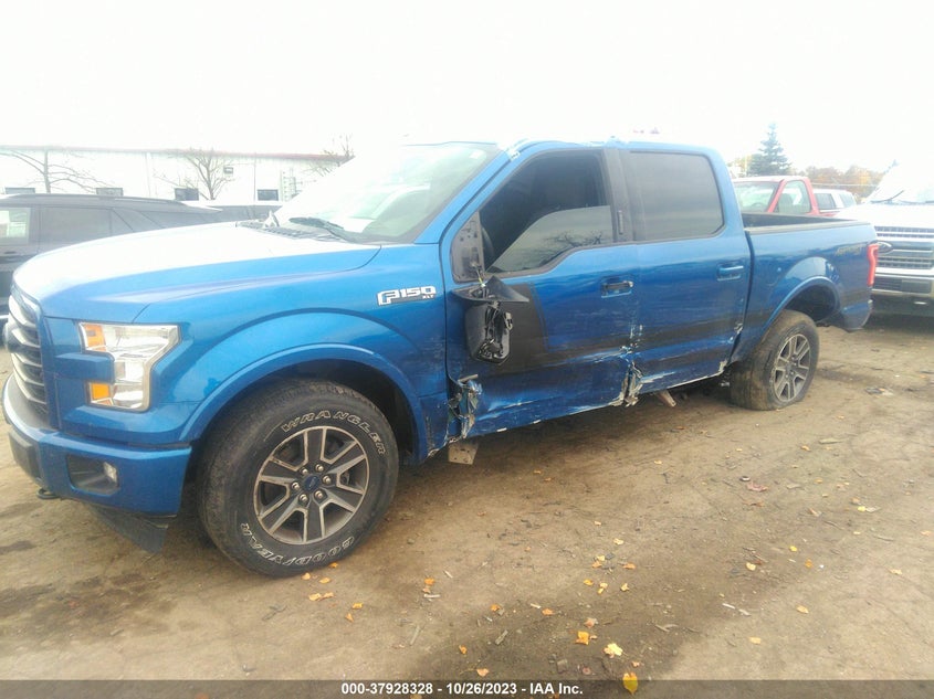 VIN 1FTEW1EP8HFA65803 2017 FORD F-150 XL/XLT/LARIAT