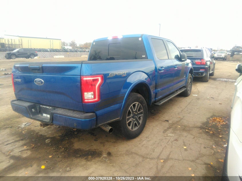 VIN 1FTEW1EP8HFA65803 2017 FORD F-150 XL/XLT/LARIAT