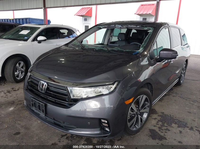 VIN 5FNRL6H80MB015424 2021 HONDA ODYSSEY TOURING