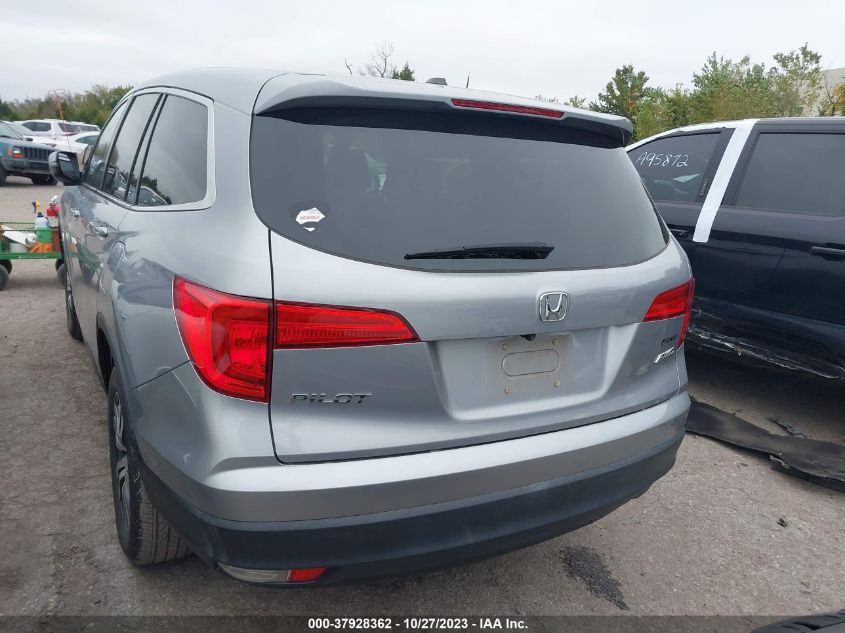 2017 HONDA PILOT EX-L - 5FNYF6H50HB055873