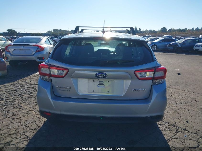 2019 SUBARU IMPREZA - 4S3GTAA69K3718551