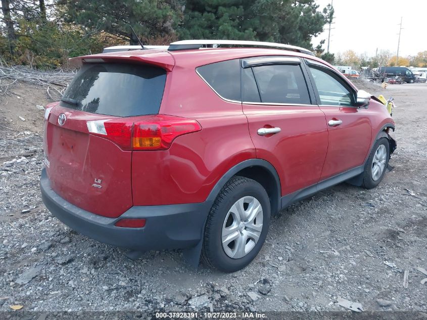 2013 TOYOTA RAV4 LE - 2T3BFREV3DW120943
