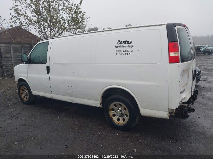 2014 CHEVROLET EXPRESS CARGO VAN 1GCSGAFXXE1143408
