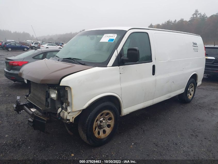 2014 CHEVROLET EXPRESS CARGO VAN 1GCSGAFXXE1143408