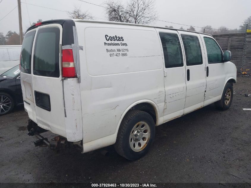 2014 CHEVROLET EXPRESS CARGO VAN 1GCSGAFXXE1143408