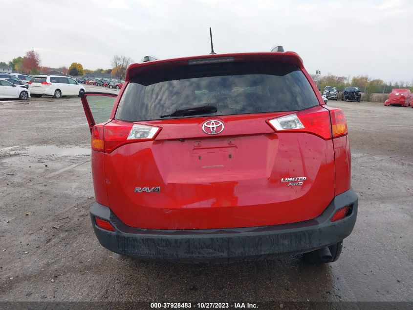 2015 TOYOTA RAV4 LIMITED - 2T3DFREV1FW277561