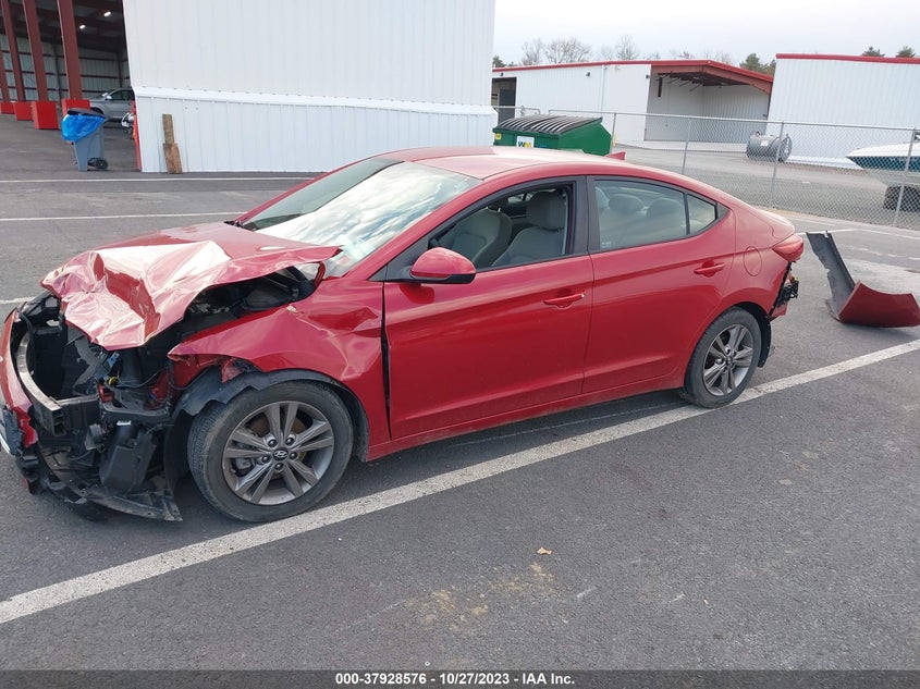 VIN 5NPD84LF3JH256557 2018 HYUNDAI ELANTRA SEL/VALUE/LIMITED