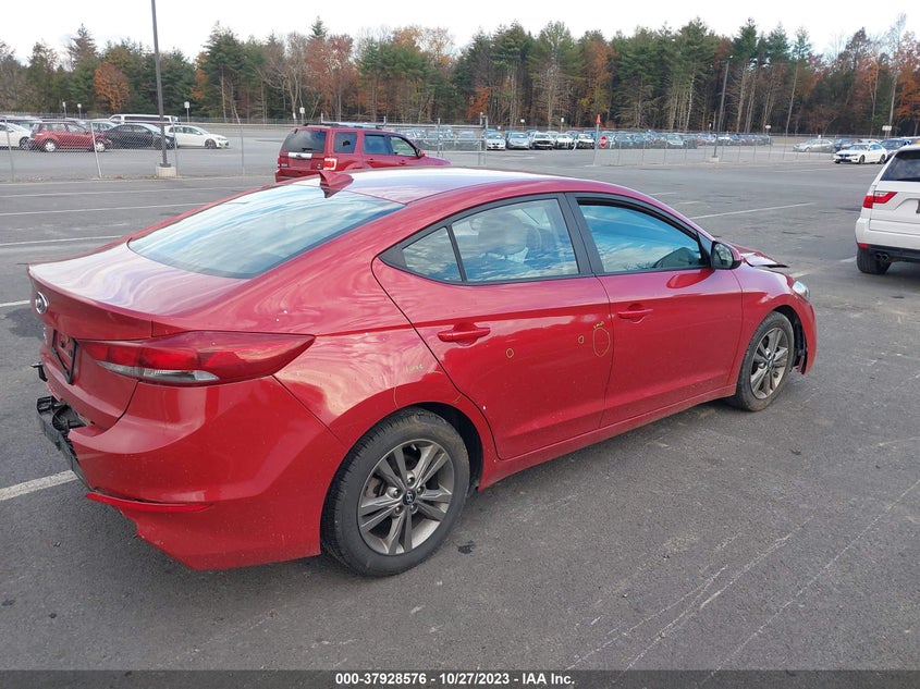 VIN 5NPD84LF3JH256557 2018 HYUNDAI ELANTRA SEL/VALUE/LIMITED