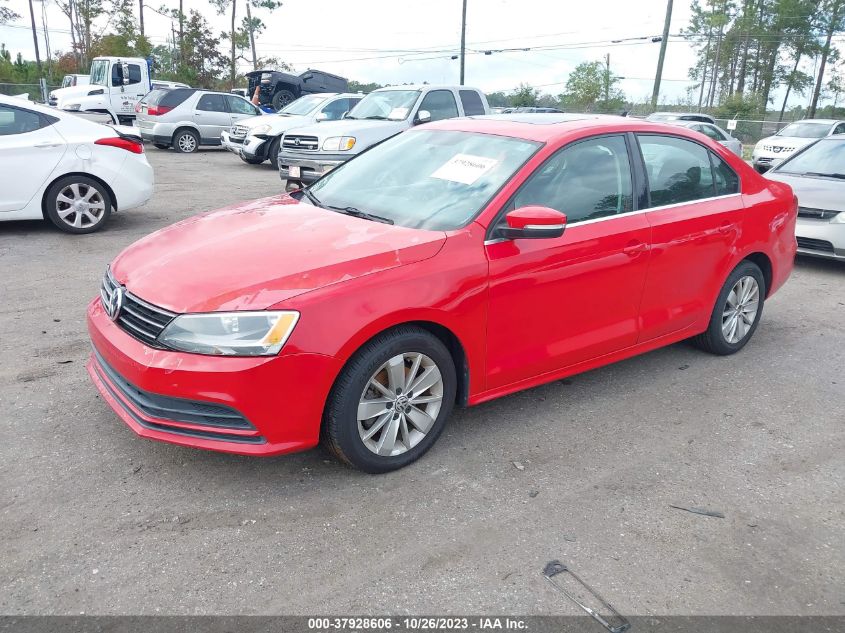 2015 VOLKSWAGEN JETTA SEDAN 2.0L TDI SE 3VWLA7AJ4FM275349