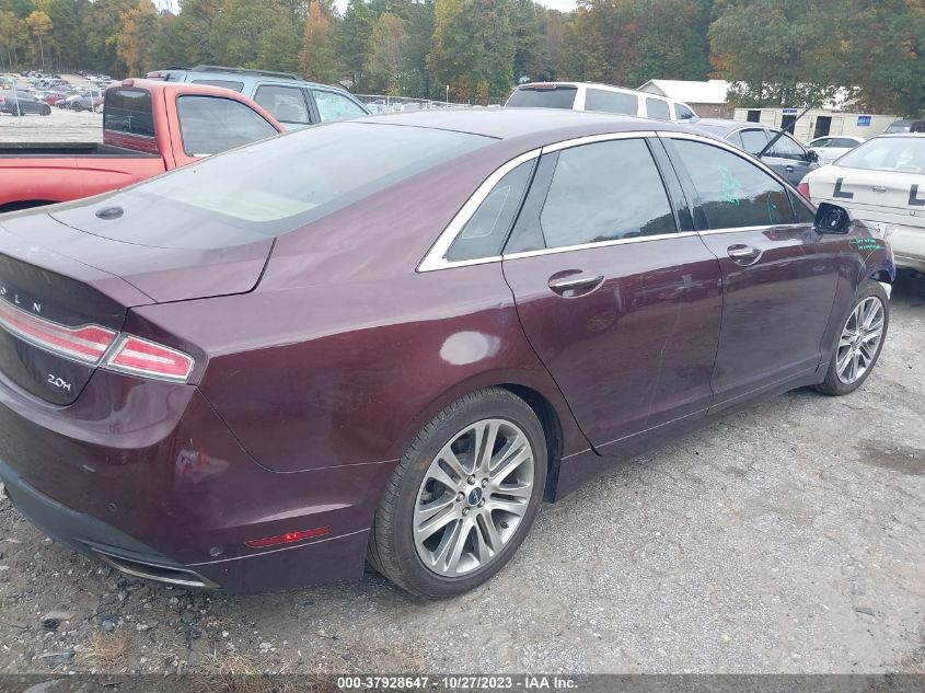 2013 LINCOLN MKZ HYBRID - 3LN6L2LU8DR822199