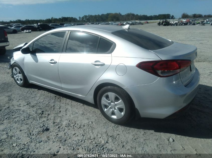 2017 KIA FORTE LX - 3KPFK4A71HE121615