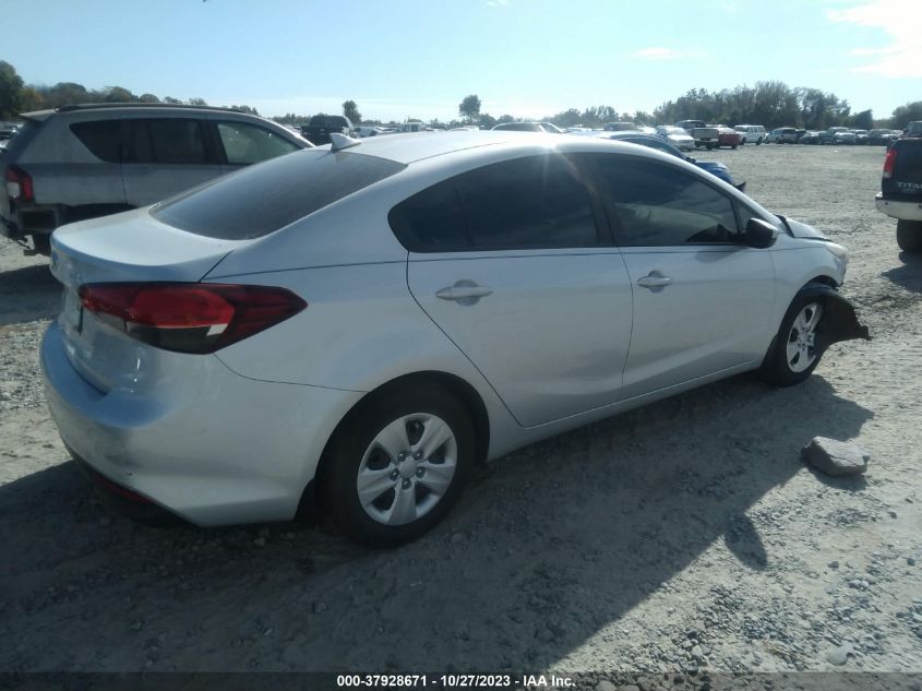 2017 KIA FORTE LX - 3KPFK4A71HE121615