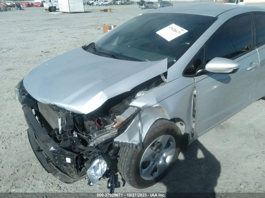 2017 KIA FORTE LX - 3KPFK4A71HE121615