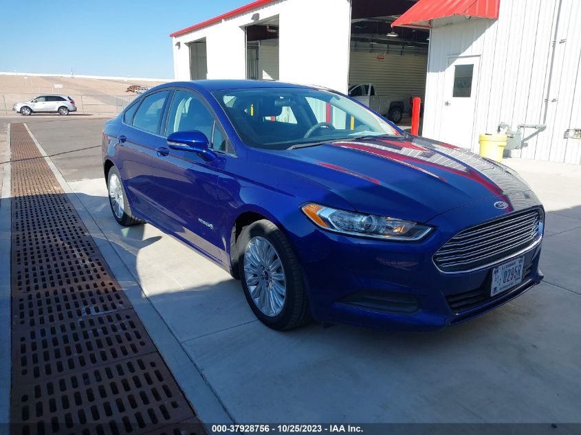 2016 FORD FUSION SE HYBRID - 3FA6P0LU6GR369692