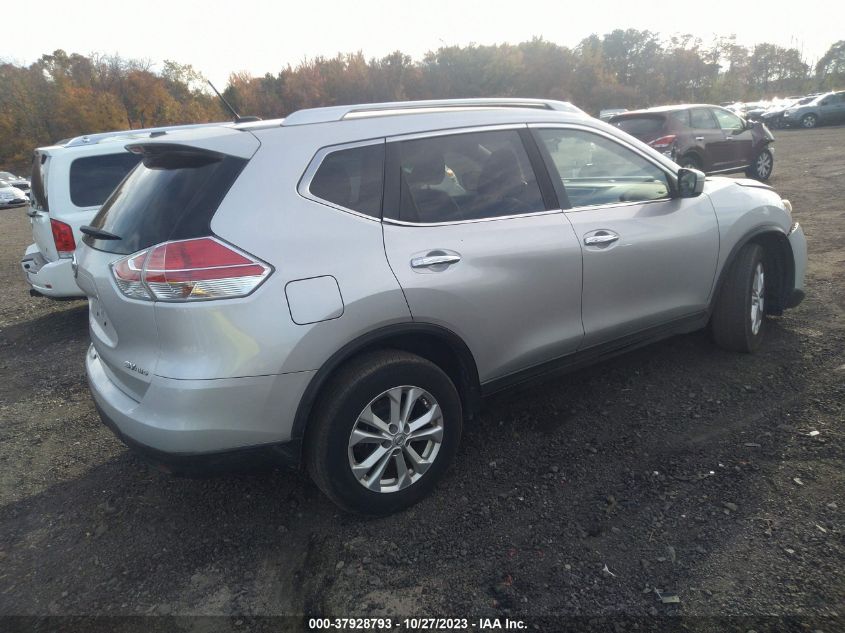 2015 NISSAN ROGUE SV - KNMAT2MV4FP510171