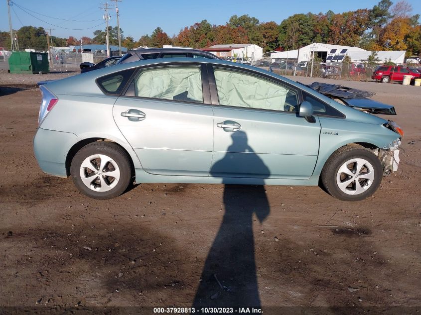 2014 TOYOTA PRIUS FOUR/FIVE/THREE/ONE/TWO - JTDKN3DU6E1740629