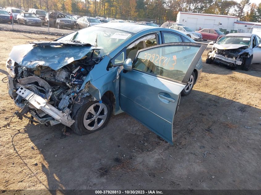2014 TOYOTA PRIUS FOUR/FIVE/THREE/ONE/TWO - JTDKN3DU6E1740629