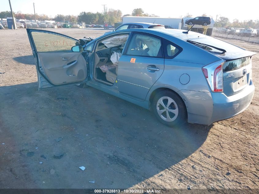 2014 TOYOTA PRIUS FOUR/FIVE/THREE/ONE/TWO - JTDKN3DU6E1740629
