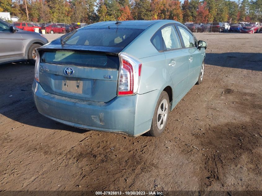 2014 TOYOTA PRIUS FOUR/FIVE/THREE/ONE/TWO - JTDKN3DU6E1740629
