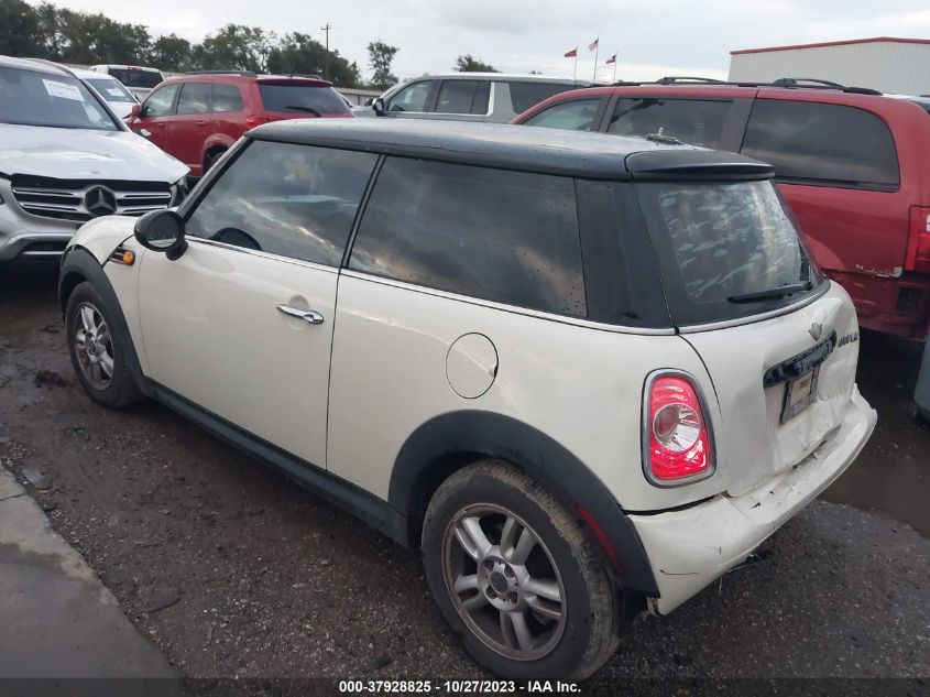 2013 MINI HARDTOP COOPER - WMWSU3C52DT373015