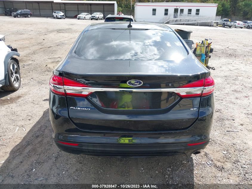 2018 FORD FUSION SE - 3FA6P0H75JR115725