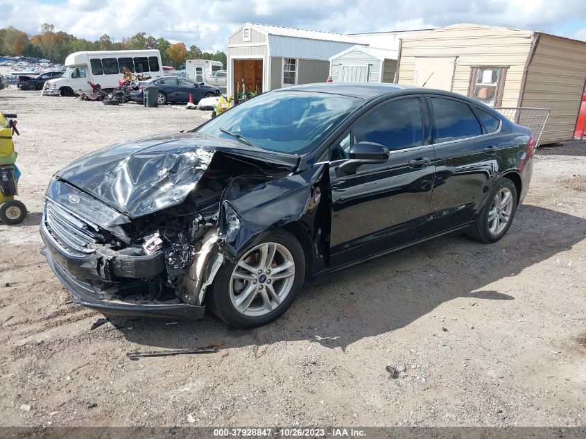 2018 FORD FUSION SE - 3FA6P0H75JR115725