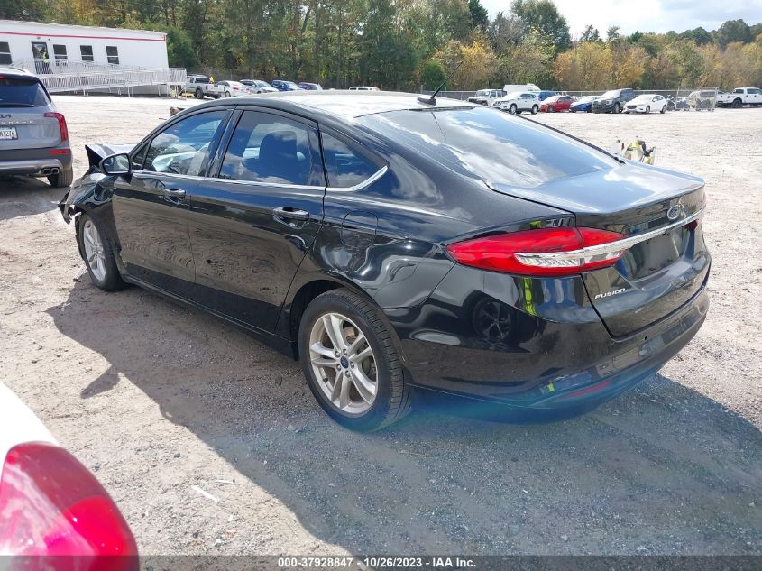 2018 FORD FUSION SE - 3FA6P0H75JR115725