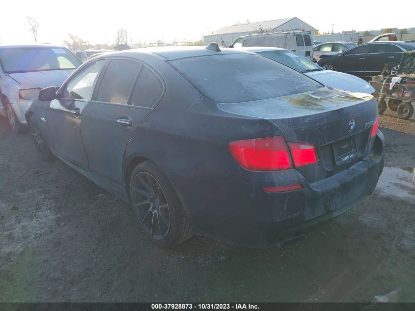 2013 BMW 550I - WBAFR9C51DDX80940